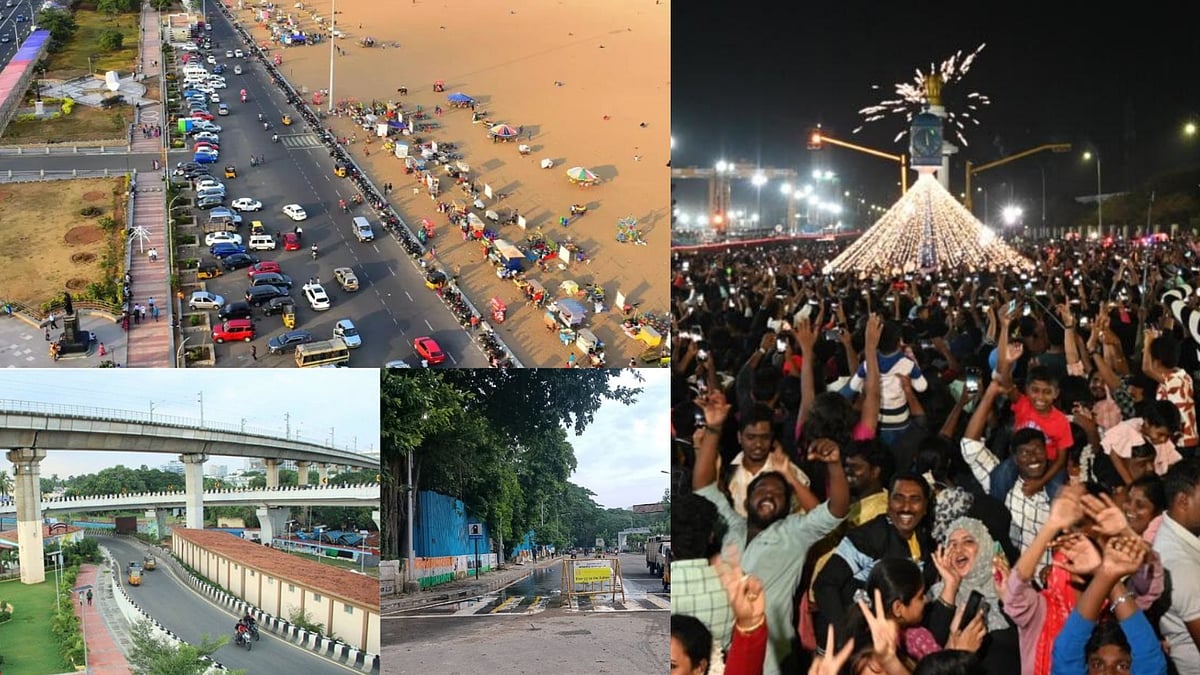 2025 புத்தாண்டு கொண்டாட்டம்: சென்னையில் போக்குவரத்து மாற்றங்களும், வாகன நிறுத்த ஏற்பாடுகளும் -முழு விவரம்