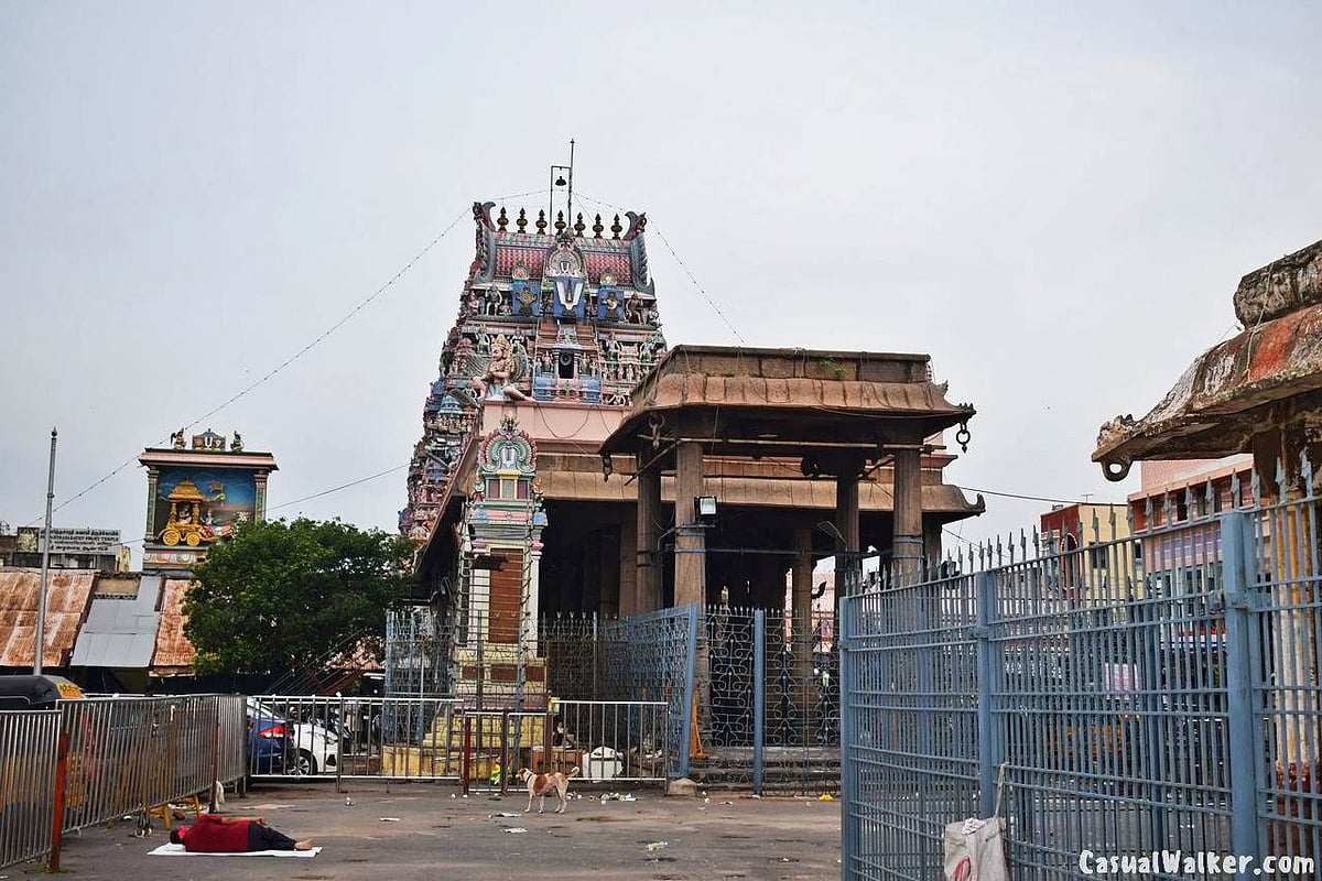 triplicane parthasarathy temple