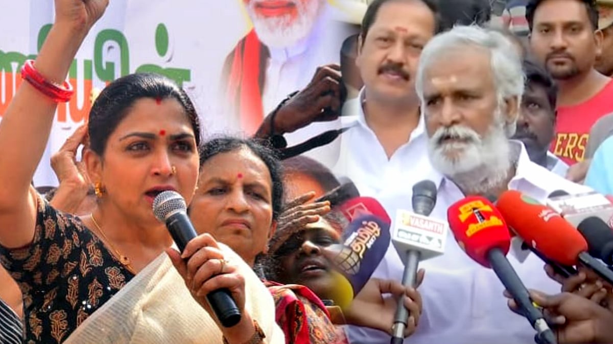 பாஜக நிர்வாகி குஷ்பு ஆட்டு மந்தையில் அடைத்து வைக்கப்பட்டாரா? -உண்மை குறித்து அமைச்சர் சேகர்பாபு விளக்கம்!