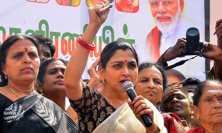 பாஜக நிர்வாகி குஷ்பு ஆட்டு மந்தையில் அடைத்து வைக்கப்பட்டாரா? -உண்மை குறித்து அமைச்சர் சேகர்பாபு விளக்கம்!