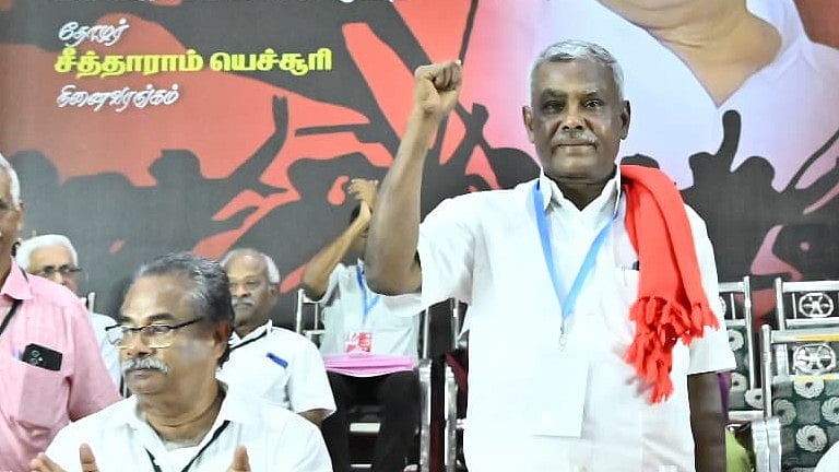 திமுகவுடன் இணைந்து பாசிச பாஜக அரசை தொடர்ந்து எதிர்ப்போம் - CPIM-ன் புதிய மாநில செயலாளர் சண்முகம் உறுதி !