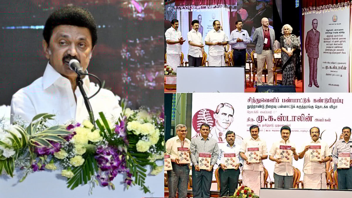 “இது ஒரு கட்சியின் அரசல்ல, இனத்தின் அரசு என்பதற்கு அடையாளம், சிந்துவெளி 100 விழா” -முதலமைச்சர் பெருமிதம்!