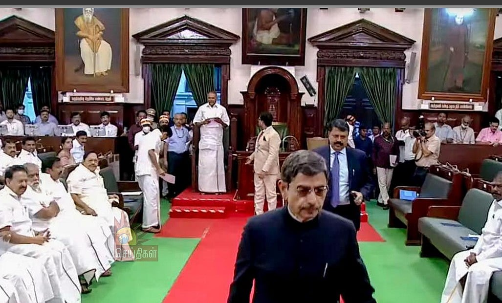 "அரசு அளித்த ஆளுநர் உரையே அவைக்குறிப்பில் இடம்பெறும்" - சட்டப்பேரவையில் தீர்மானம் நிறைவேற்றம் !