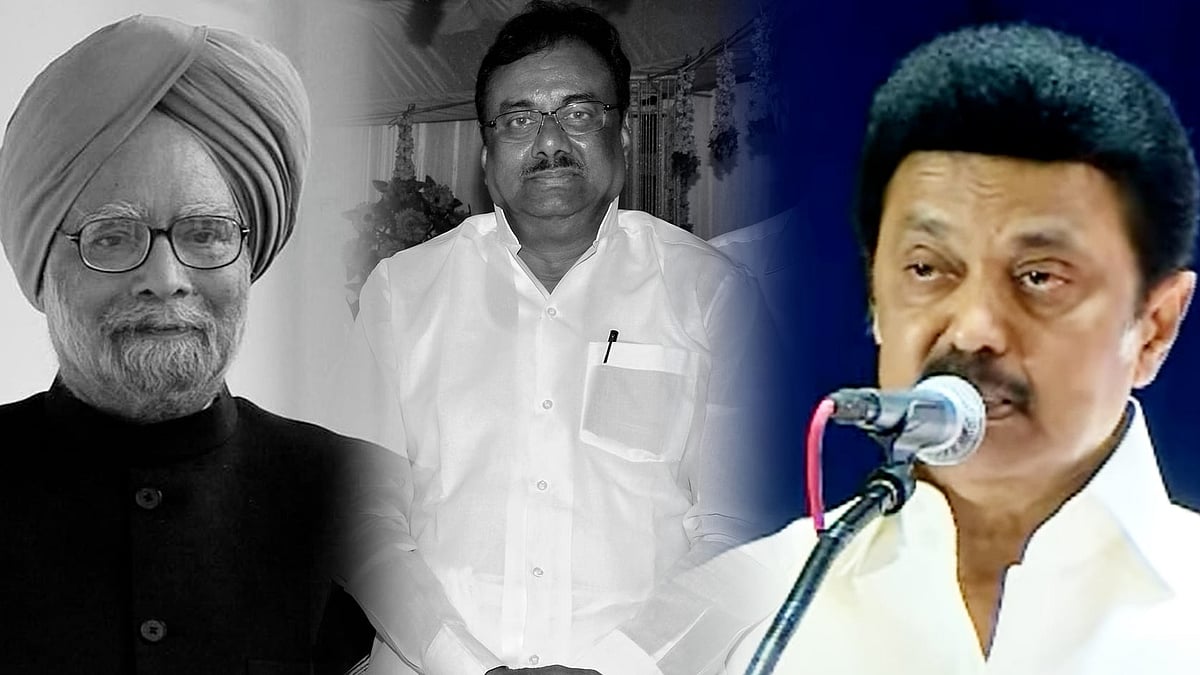 “இரு தலைவர்களை நாம் இழந்திருக்கிறோம்” : மன்மோகன் சிங் படத்திறப்பு விழாவில் முதலமைச்சர் உரை!