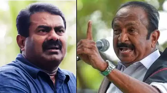 “தமிழ்நாட்டை கலவர பூமியாக்குவதற்கான முதல்கட்ட முயற்சியே இது..” - சீமானுக்கு வைகோ கண்டனம் !