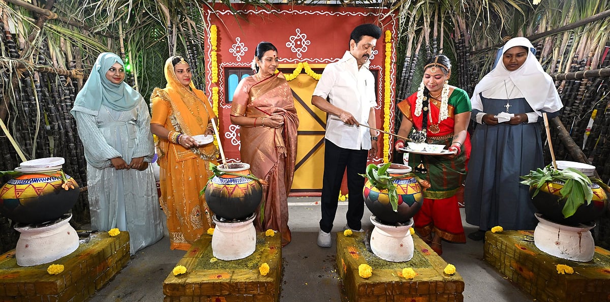 “இல்லத்தில் மகிழ்ச்சிப் பொங்கல்.. மாநிலத்தில் வளர்ச்சிப் பொங்கல்..” - முதலமைச்சர் பொங்கல் வாழ்த்து!