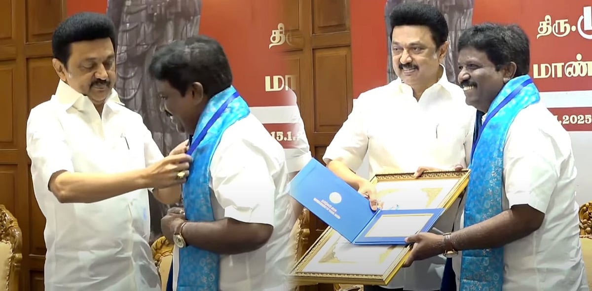 தமிழ்நாடு அரசின் 10 விருதுகள்... விருதாளர்களுக்கு வழங்கி கௌரவித்தார் முதலமைச்சர் மு.க.ஸ்டாலின்!