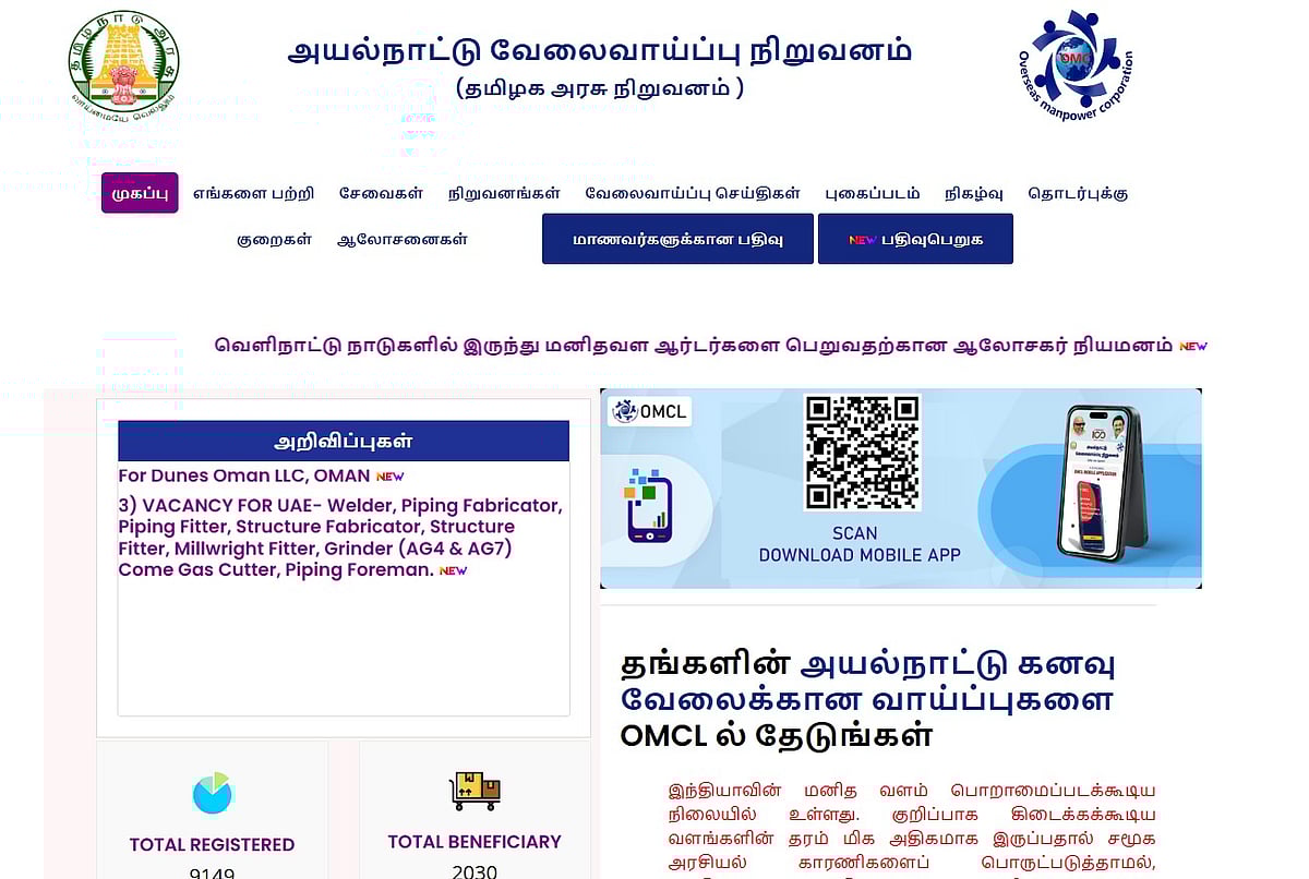 Engineer-களின் கவனத்திற்கு... ஐக்கிய அரபு அமீரகம், சார்ஜாவில் வேலை... தமிழ்நாடு அரசு அறிவிப்பு - விவரம் !