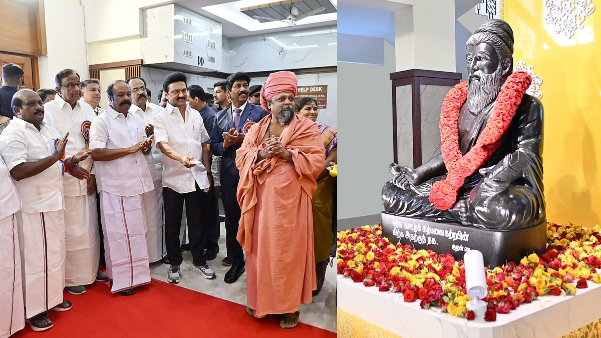 அழகப்பா பல்கலைக்கழகத்தில் வளர்தமிழ் நூலகம் - திருவள்ளுவர் சிலை : முதலமைச்சர் திறந்து வைத்தார்!