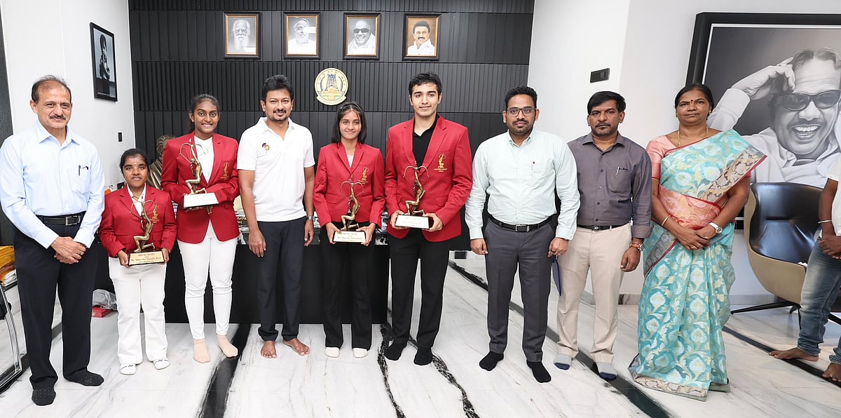 விளையாட்டு வீரர்களுக்கு பாராட்டுகள், ஊக்கத்தொகை... துணை முதலமைச்சர் உதயநிதி ஸ்டாலின் வாழ்த்து!