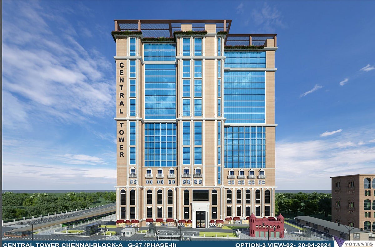 ரூ.350 கோடி மதிப்பீட்டில் சென்னை சென்ட்ரல் கோபுரம் : ஒப்பந்தம் கையெழுத்தானது!