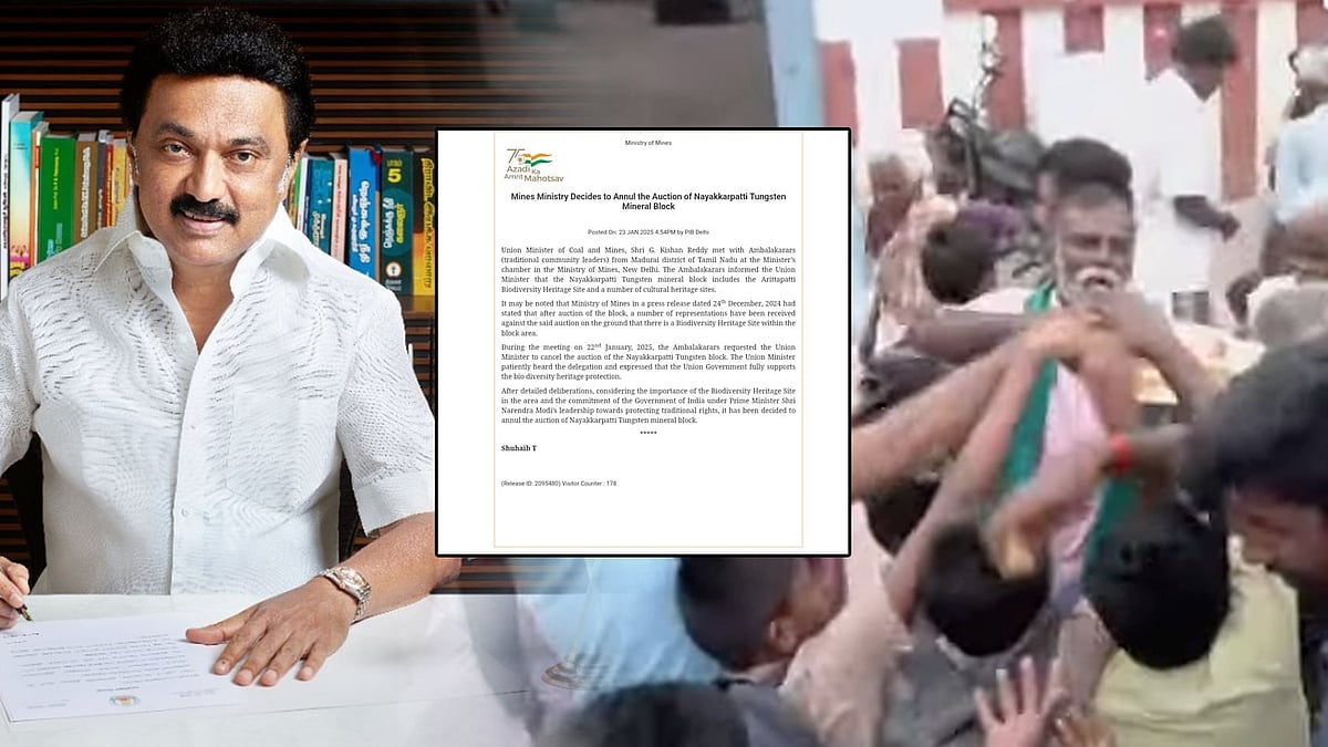 “மக்களின் உணர்வுக்கும், அரசின் உறுதிக்கும் ஒன்றிய அரசு பணிந்தது!” : டங்ஸ்டன் ரத்து குறித்து முதலமைச்சர்!