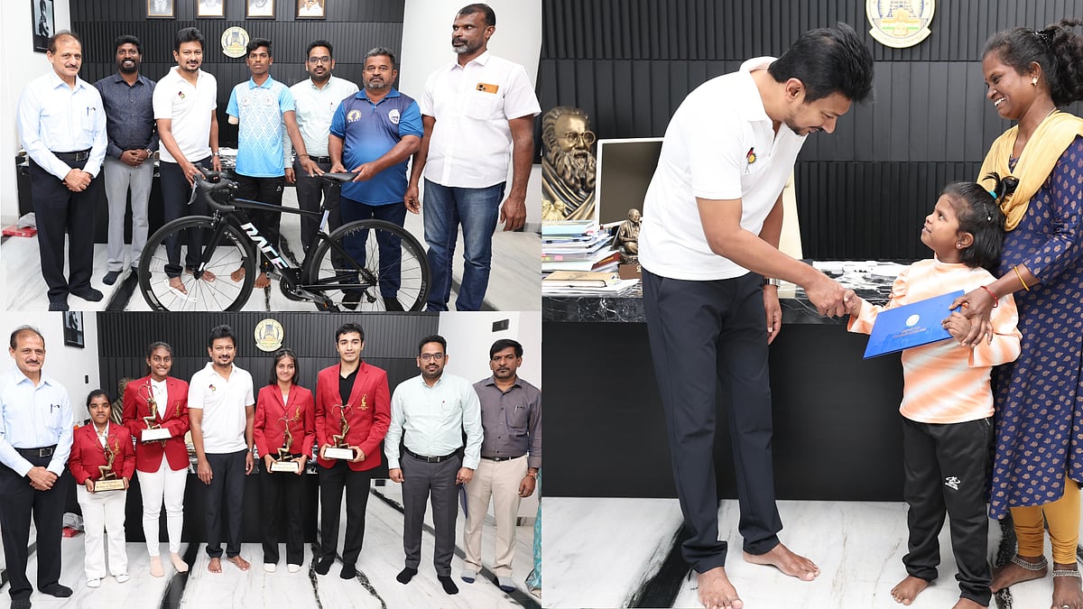 விளையாட்டு வீரர்களுக்கு பாராட்டுகள், ஊக்கத்தொகை... துணை முதலமைச்சர் உதயநிதி ஸ்டாலின் வாழ்த்து!