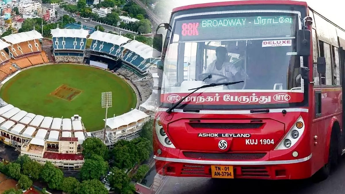 கிரிக்கெட் போட்டிக்கான டிக்கெட் இருந்தால் MTC பேருந்தில் இலவச பயணம்- மாநகர் போக்குவரத்து கழகம் அறிவிப்பு!