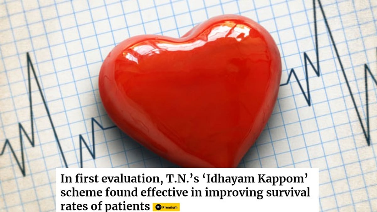 உயிரிழப்புகளை தடுக்கும் 'இதயம் காப்போம்' திட்டம் : தமிழ்நாடு அரசுக்கு The Hindu நாளேடு பாராட்டு!