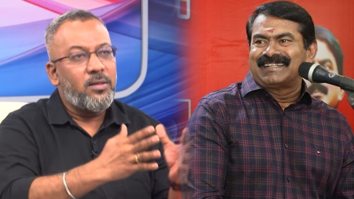 "பிரபாகரன் குறித்து சீமான் சொல்வது அனைத்துமே தவறான தகவல்"- அம்பலப்படுத்திய ஒளிப்பதிவாளர் சந்தோஷ் ! 