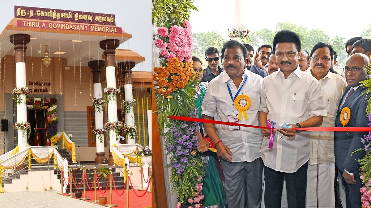 ரூ.4 கோடியில் முன்னாள் அமைச்சர் ஏ.கோவிந்தசாமிக்கு நினைவகம் : முதலமைச்சர் மு.க.ஸ்டாலின் திறந்து வைத்தார்!