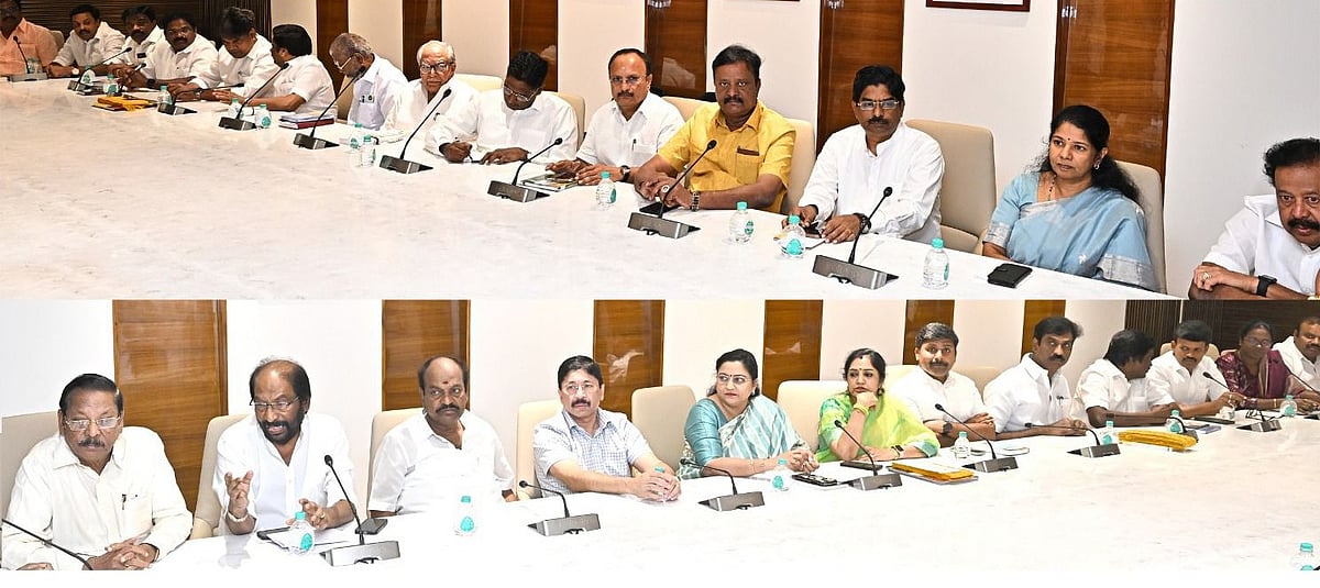 தி.மு.க நாடாளுமன்ற உறுப்பினர்கள் கூட்டத்தில் 6 தீர்மானங்கள் நிறைவேற்றம் : விவரம் உள்ளே!