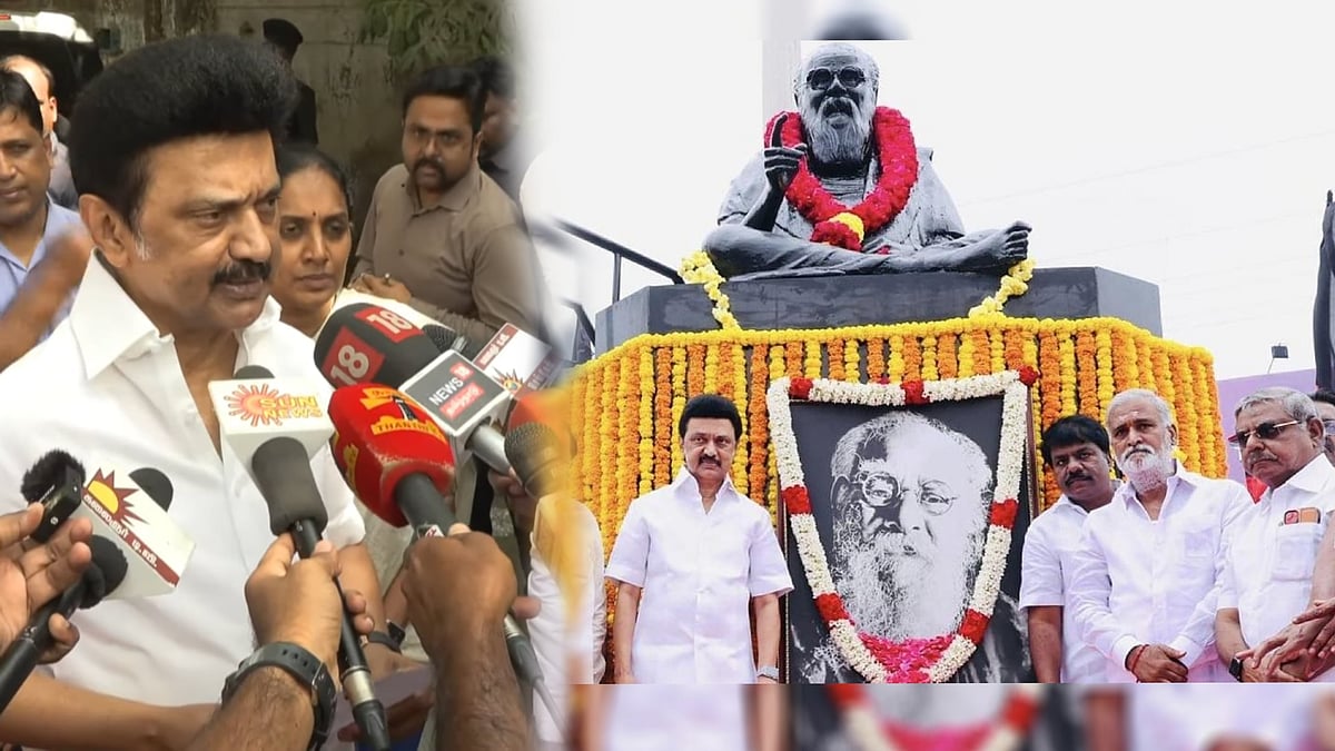 “தலைவர்களுக்கெல்லாம் தலைவர் தந்தை பெரியார்!” : அவதூறுகளுக்கு முதலமைச்சர் மு.க.ஸ்டாலின் பதிலடி!