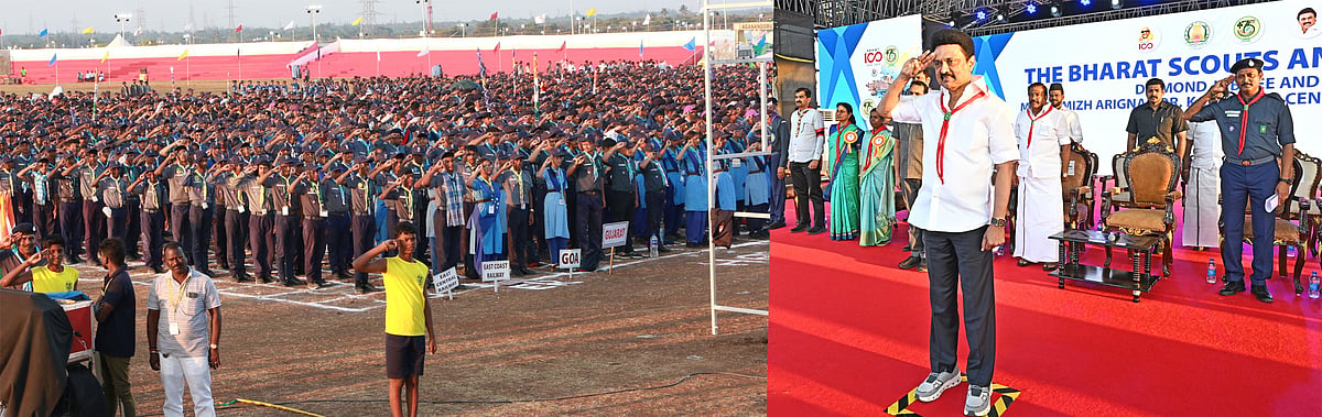 "சாரணர் இயக்கத்திலும் தமிழ்நாட்டின் பங்கே அதிகம்" : முதலமைச்சர் மு.க.ஸ்டாலின் பேருரை ! 