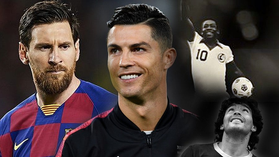 "பீலே, மரடோனா, மெஸ்ஸியை விட கால்பந்தில் நானே சிறந்தவன்" - சர்ச்சைக்குள்ளான ரொனால்டோவின் கருத்து ! 