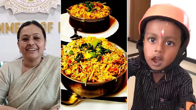 “அங்கன்வாடியில் பிரியாணியும் பொறிச்ச கோழியும் வேணும்.. ”-கேரள சிறுவன் கோரிக்கைக்கு அமைச்சரின் ரியாக்‌ஷன்?