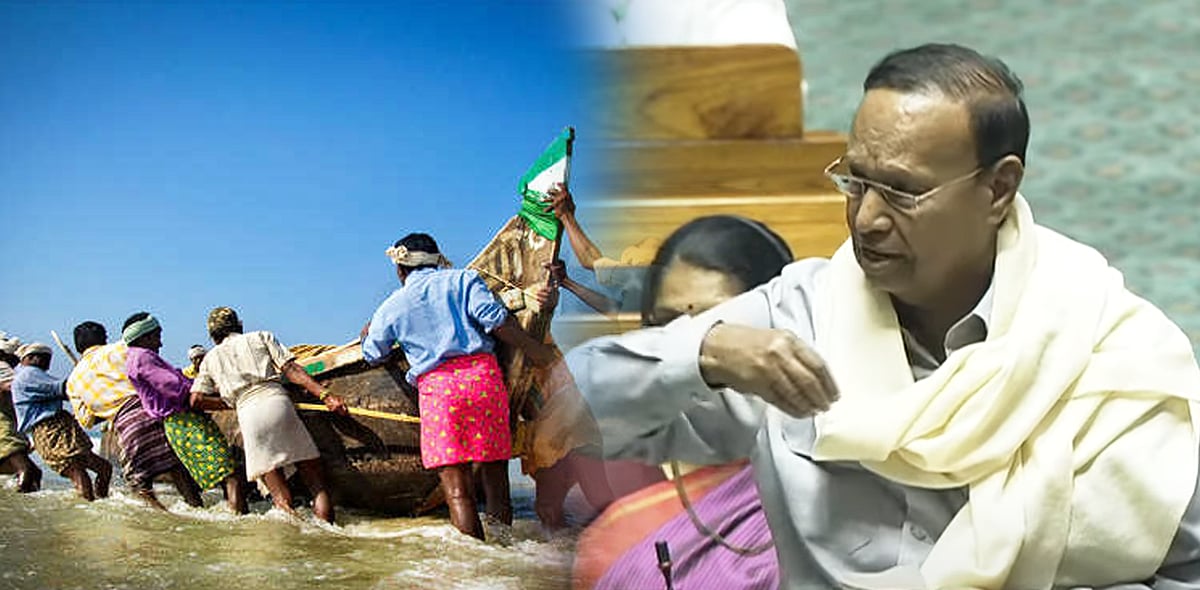 இலங்கை கடற்படை அட்டூழியம் - 40 நாட்களில் 77 கைதுகள் : மீனவர்கள் சிக்கல் குறித்து மக்களவையில் டி.ஆர்.பாலு!