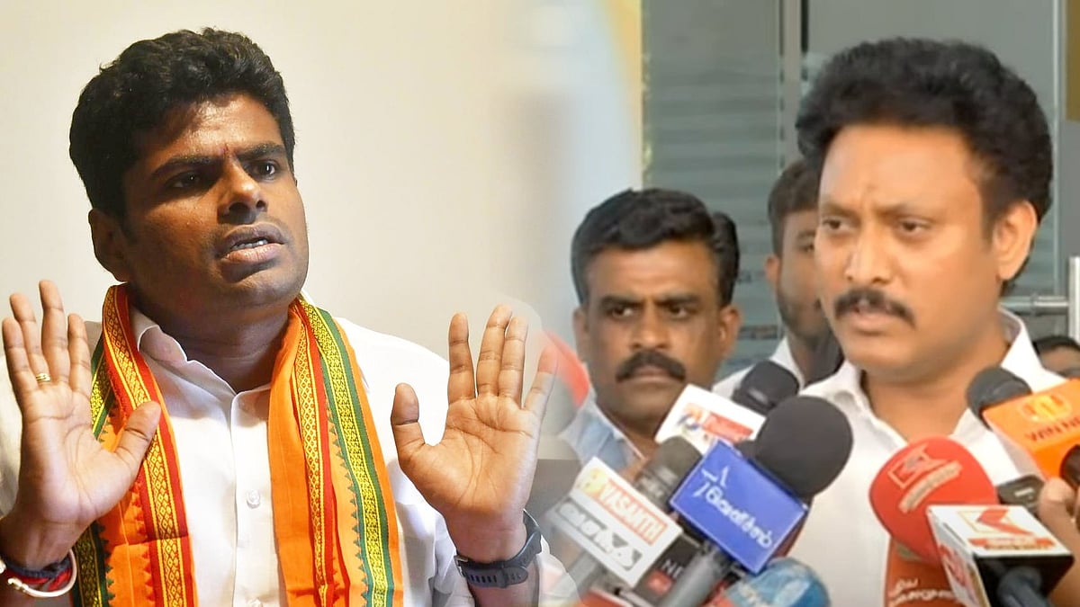 "பள்ளி மாணவர்களின் கல்வியில் அரசியல் செய்ய வேண்டாம்" - அண்ணாமலைக்கு அமைச்சர் அன்பில் மகேஸ் கண்டனம் ! 