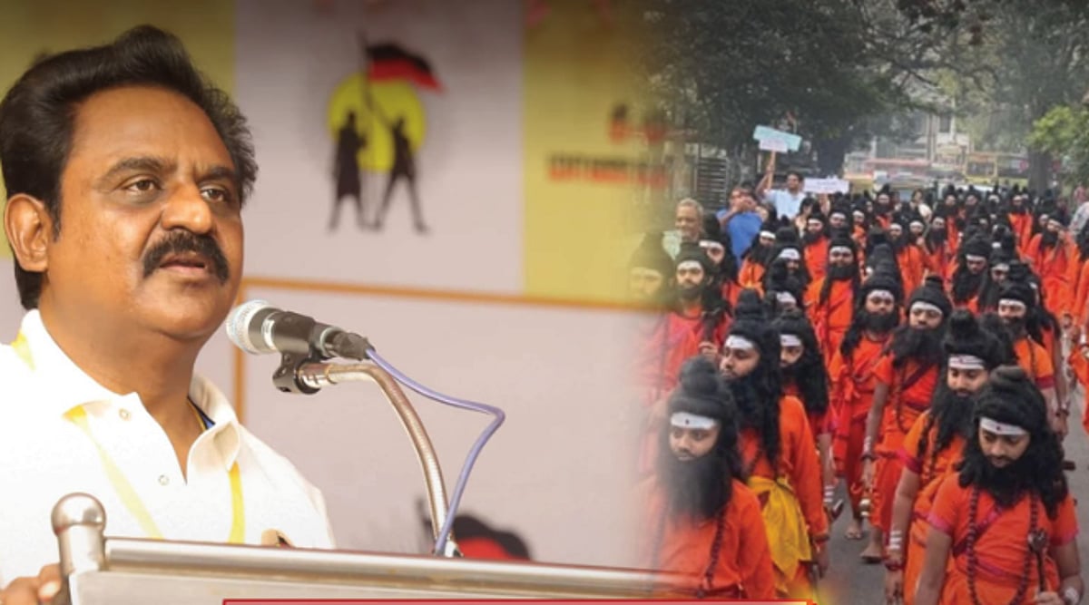 ”கல்வியைப் புறந்தள்ளிவிட்டு காவியைப் புகுத்தும் பாசிச பாஜக அரசு” : சி.வி.எம்.பி.எழிலரசன் கடும் கண்டனம்!