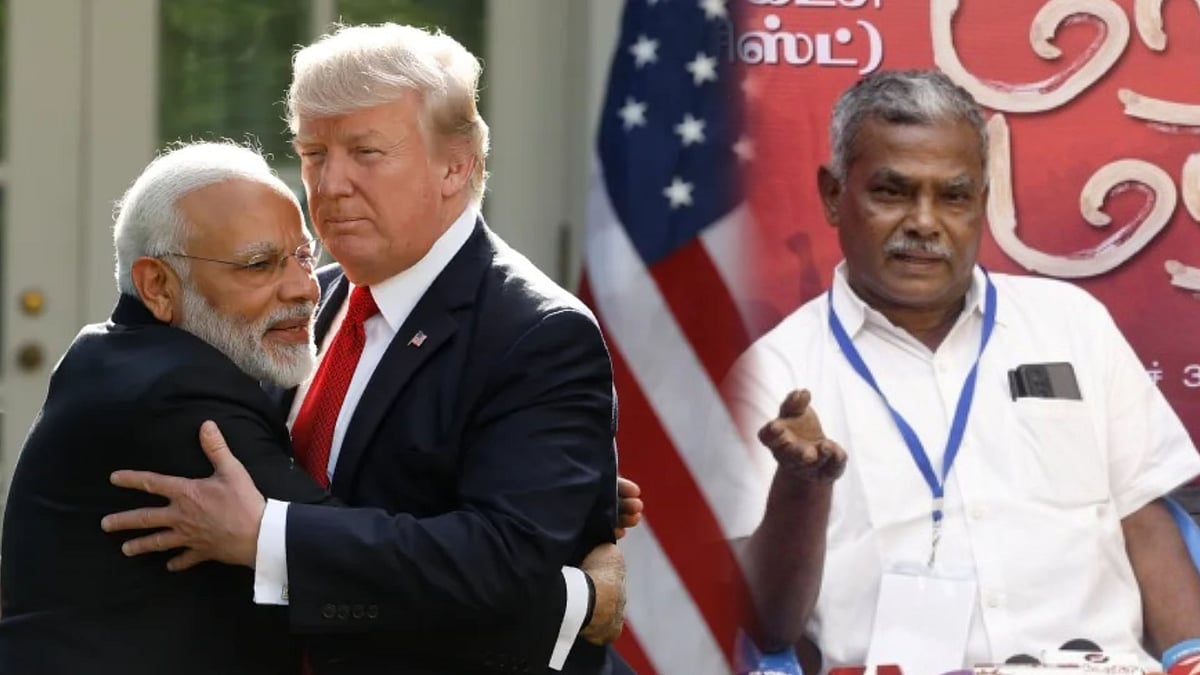 “ட்ரம்ப் நீட்டிய இடத்திலெல்லாம் கையெழுத்து போடுகிறார் மோடி” - விகடன் மீதான அடக்குமுறைக்கு CPIM கண்டனம்!