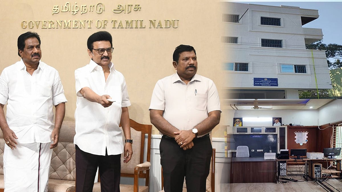 புதிய சார்பதிவாளர் அலுவலகங்கள் : முதலமைச்சர் மு.க.ஸ்டாலின் திறந்து வைத்தார்!