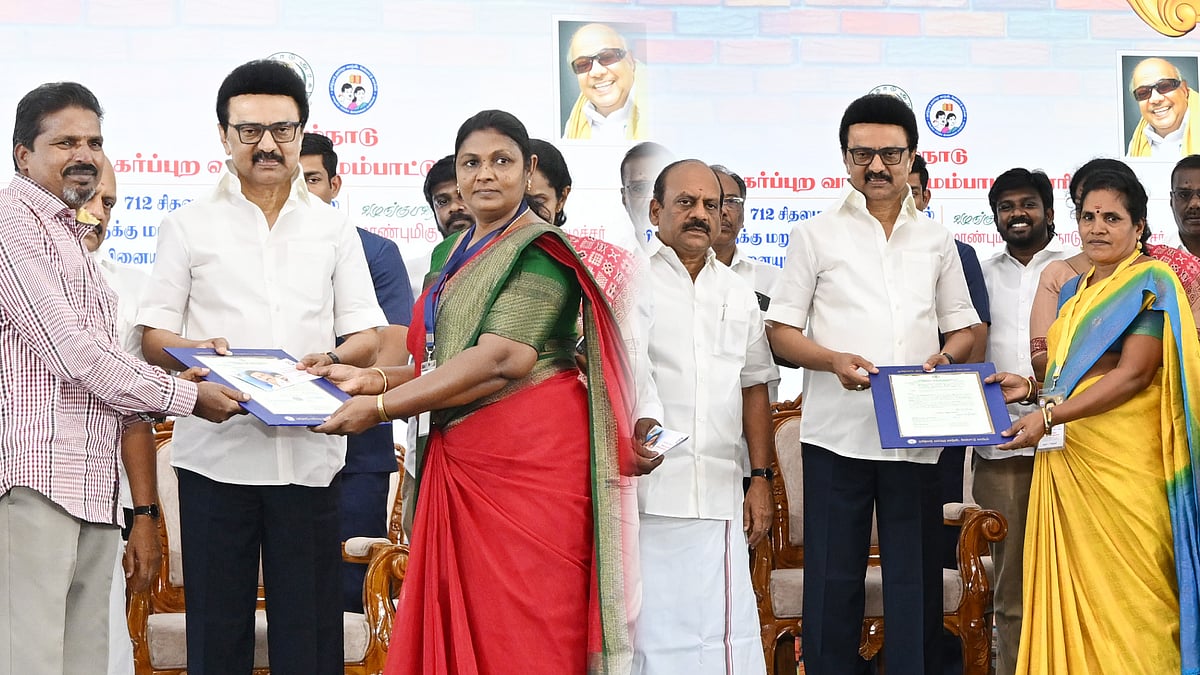 குடியிருப்புக்கான ஒதுக்கீடு ஆணைகள்... 712 பேருக்கு வழங்கினார் முதலமைச்சர் மு.க.ஸ்டாலின் !