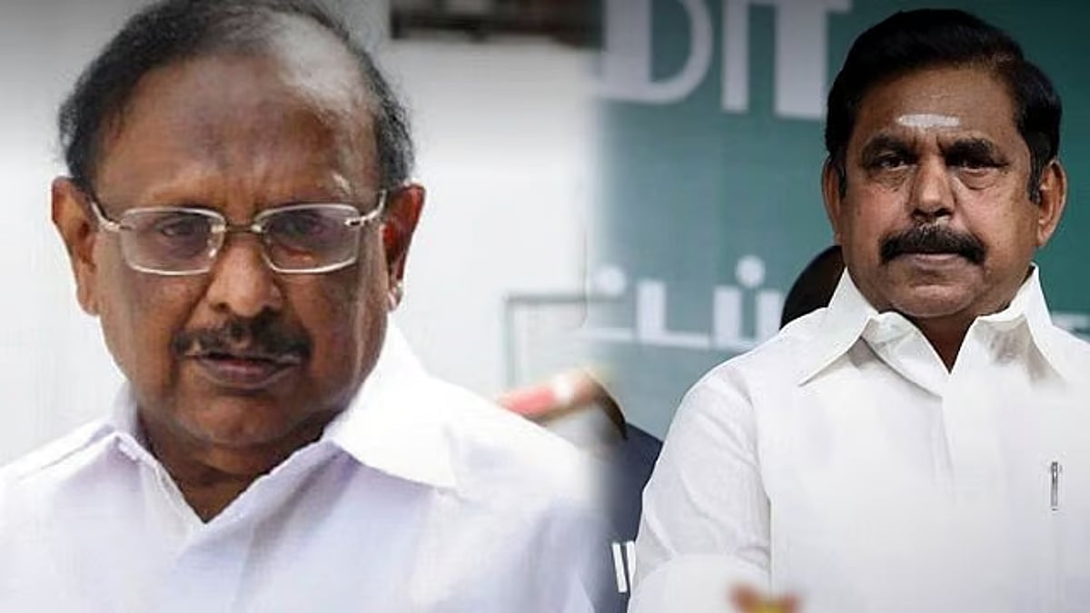 ”பழனிசாமிக்கு அவதூறு பரப்புவதே வழக்கமாகிவிட்டது” : அமைச்சர் ரகுபதி பதிலடி!