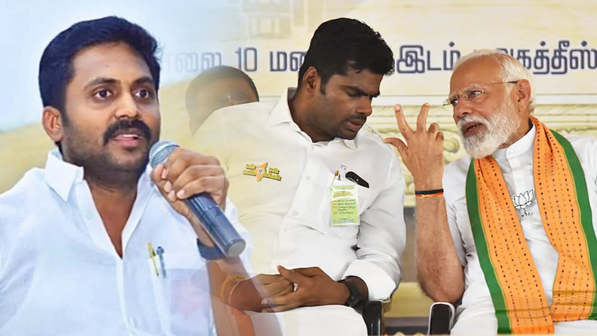 “உரிமையைக் கேட்டால் ஒருமையில் பேசும் அண்ணாமலை” : கழக மாணவரணி தலைவர் ராஜீவ்காந்தி கண்டனம்! 