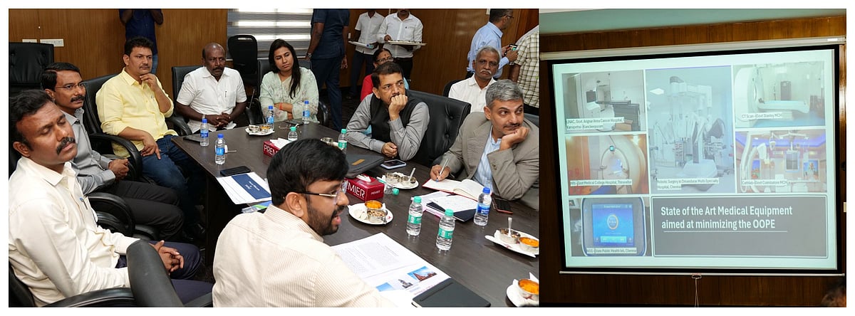 தலைசிறந்து விளங்கும் தமிழ்நாடு மருத்துவத்துறை கட்டமைப்பு... மகாராஷ்டிரா சுகாதாரத்துறை குழு நேரில் ஆய்வு!