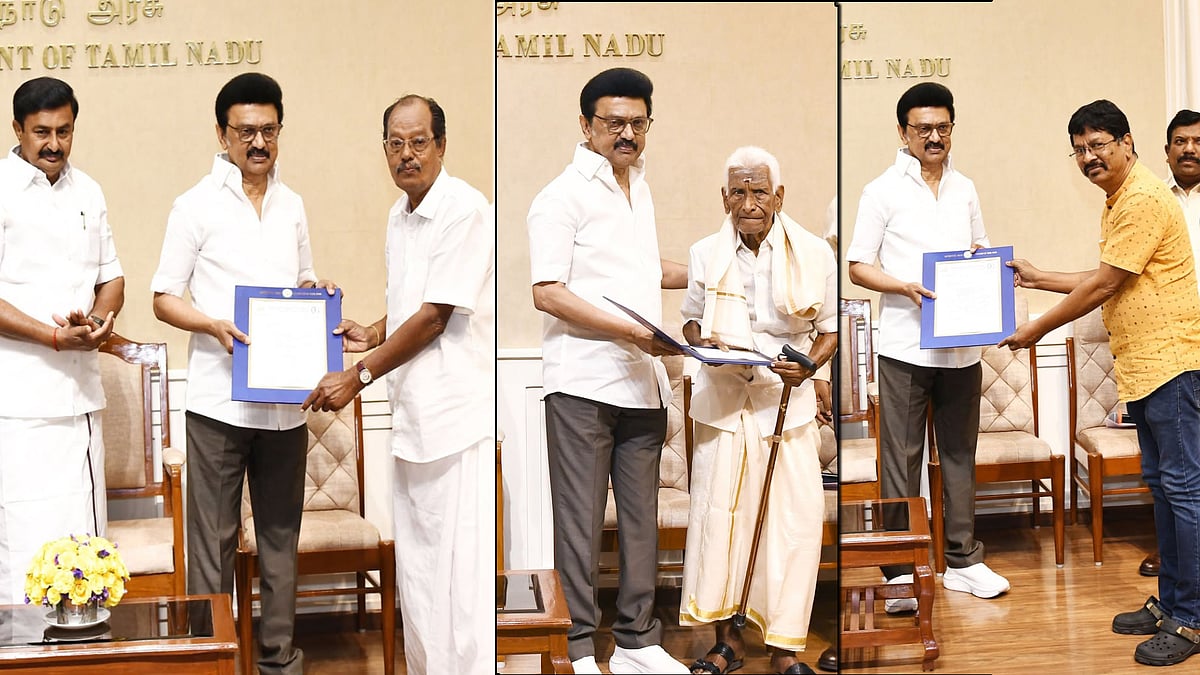45 கலைஞர்கள் & மரபுரிமையினருக்கு ரூ.40 இலட்சத்துக்கான நிதியுதவி - வழங்கினார் முதலமைச்சர்!