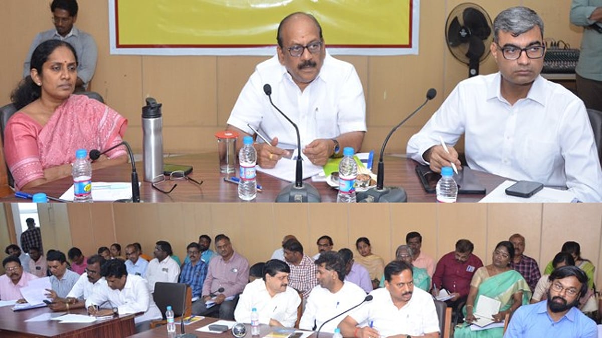 “புதிய குடியிருப்புகளுக்கான கட்டுமான பணிகளை தொடங்க வேண்டும்” - அமைச்சர் தா.மோ.அன்பரசன் அறிவுறுத்தல்!