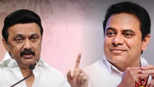 தொகுதி மறுசீரமைப்பு : முதலமைச்சர் மு.க.ஸ்டாலின் கருத்துக்கு கே.டி.ராமராவ் ஆதரவு!