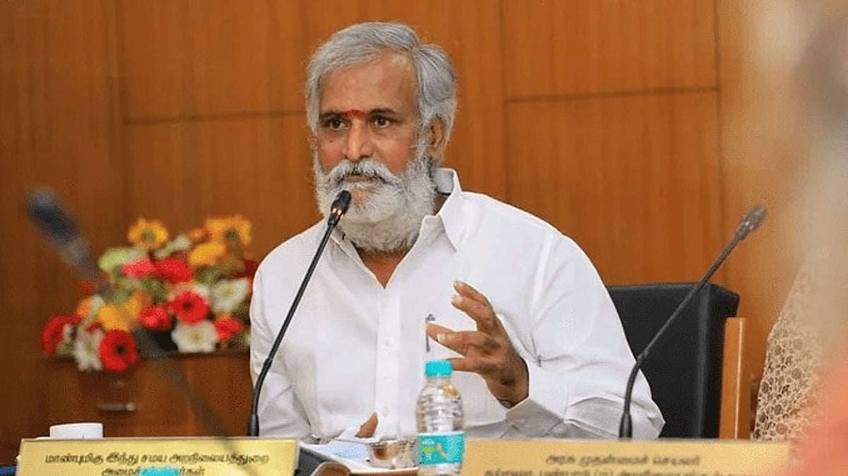 அ.தி.மு.கவை நாங்கள் எதிரியாக பார்க்கவில்லை உதிரியாக பார்க்கிறோம் : அமைச்சர் சேர்பாபு கடும் தாக்கு!