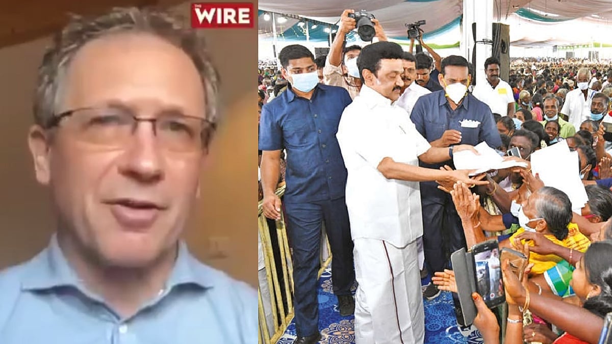 "இந்தியாவின் சிறந்த மாடல் தமிழ்நாடு மாடல்தான்" - இங்கிலாந்து கிங்க்ஸ் பல்கலை. பேராசிரியர் புகழாரம் ! 