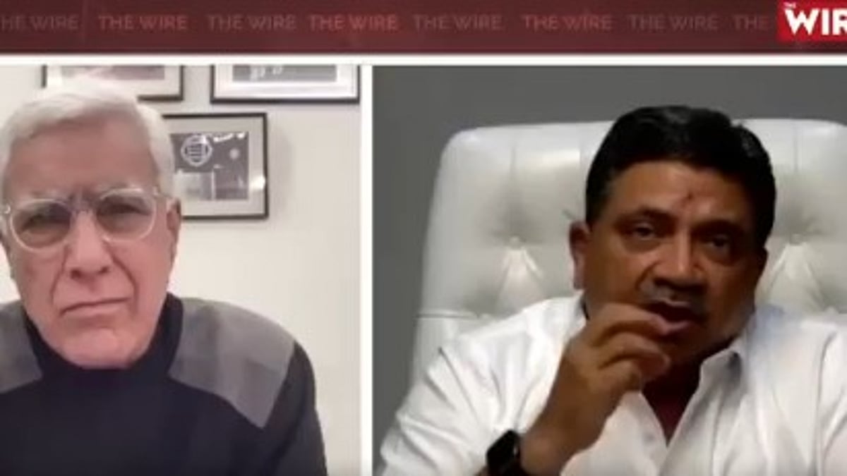 இருமொழிக் கொள்கை - தி.மு.க நிலைபாடு : The Wire இணைய தளத்தில் ஒன்றிய அரசுக்கு பாடம் எடுத்த அமைச்சர் PTR!