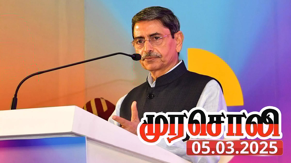 “கச்சத்தீவை மீட்க பா.ஜ.க. அரசு ஏன் நடவடிக்கை எடுக்கவில்லை?” - ஆளுநர் ரவிக்கு முரசொலி கேள்வி! 