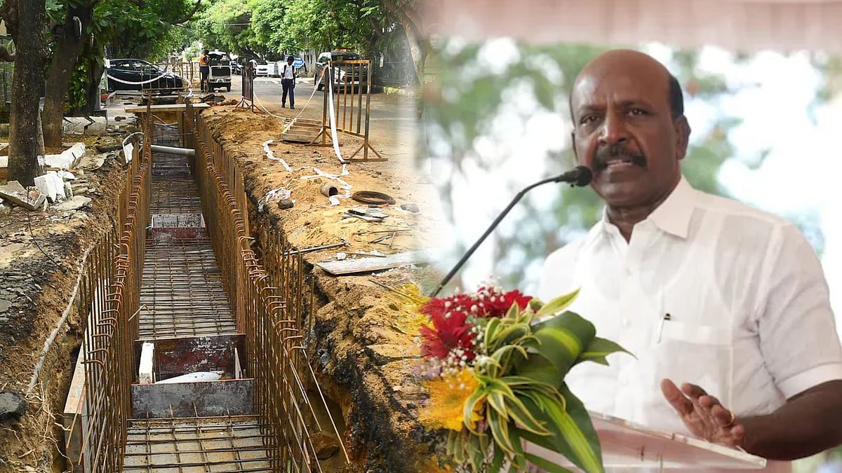 சென்னையின் பல்வேறு இடங்களில் மழைநீர் வடிகால் வசதிகளை அரசு செய்து வருகிறது - அமைச்சர் மா.சுப்பிரமணியன் !