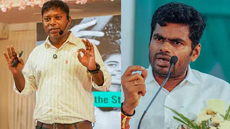 மோடியின் அடிமை... RSS-ன் கைக்கூலி... அண்ணாமலை மீது, சசிகாந்த் செந்தில் எம்.பி. கடும் தாக்கு! - பின்னணி?