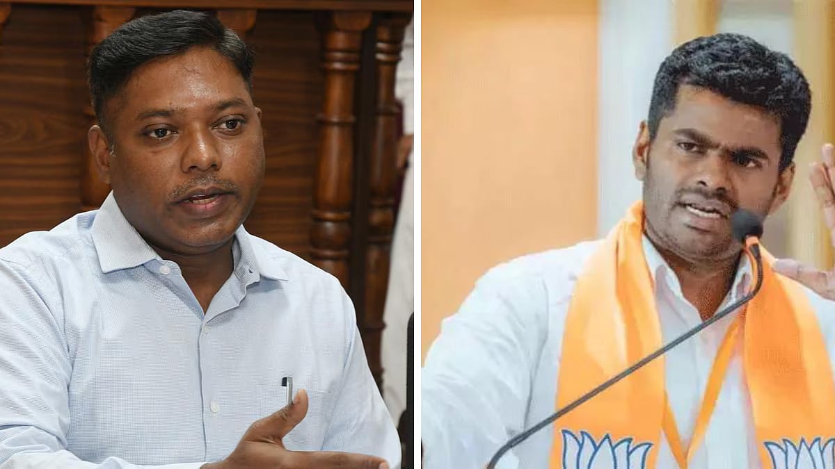 மோடியின் அடிமை... RSS-ன் கைக்கூலி... அண்ணாமலை மீது, சசிகாந்த் செந்தில் எம்.பி. கடும் தாக்கு! - பின்னணி?