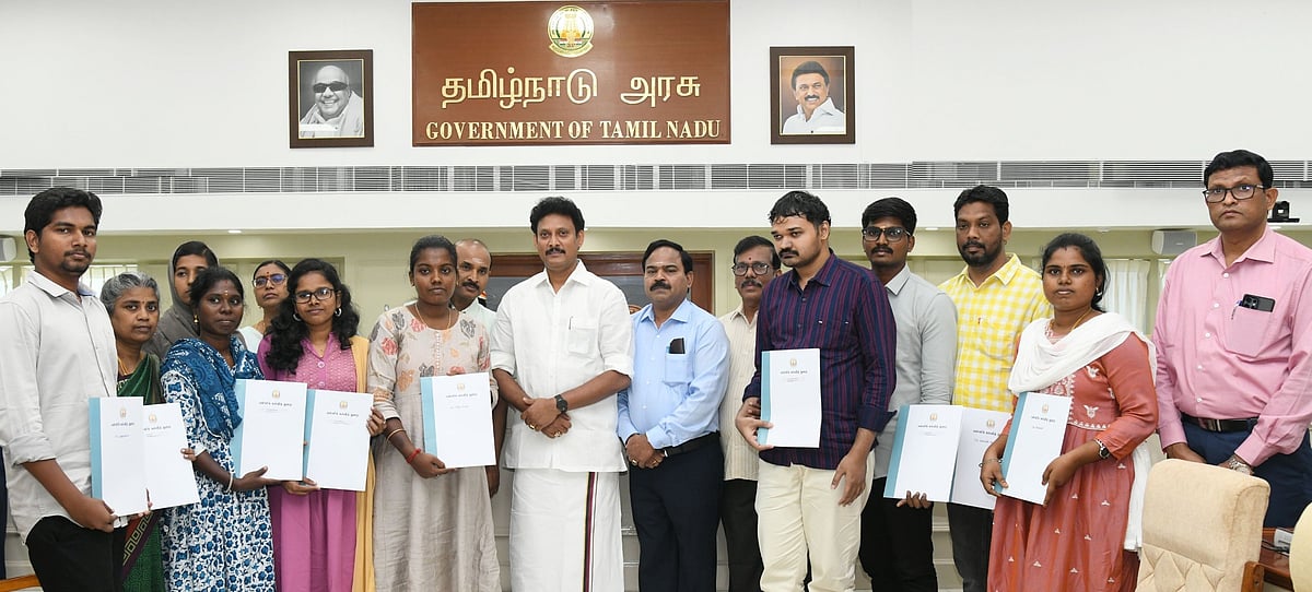 பள்ளிக் கல்வித் துறையில் 217 பேருக்கு பணி நியமனம் : அமைச்சர் அன்பில் மகேஸ் வழங்கினார்!