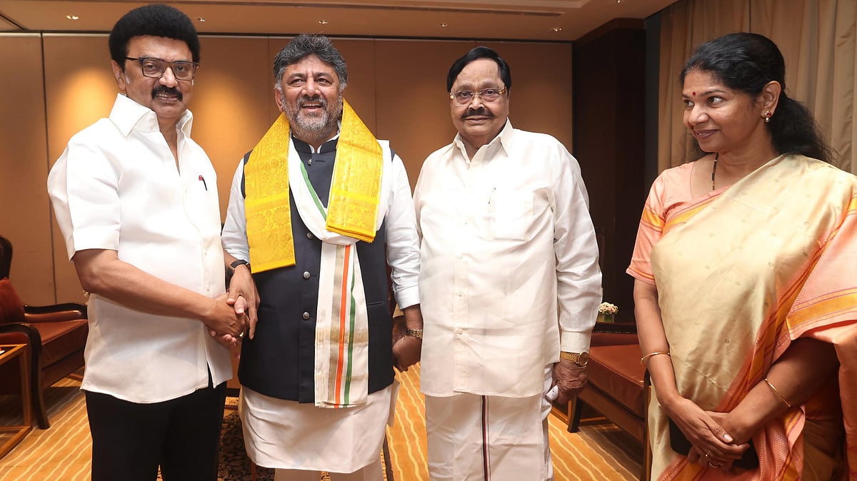 ”கூட்டாட்சி தத்துவத்தை உறுதி செய்வதற்கான போர் இது” : கர்நாடக துணை முதலமைச்சர் டி.கே.சிவகுமார் பேச்சு!