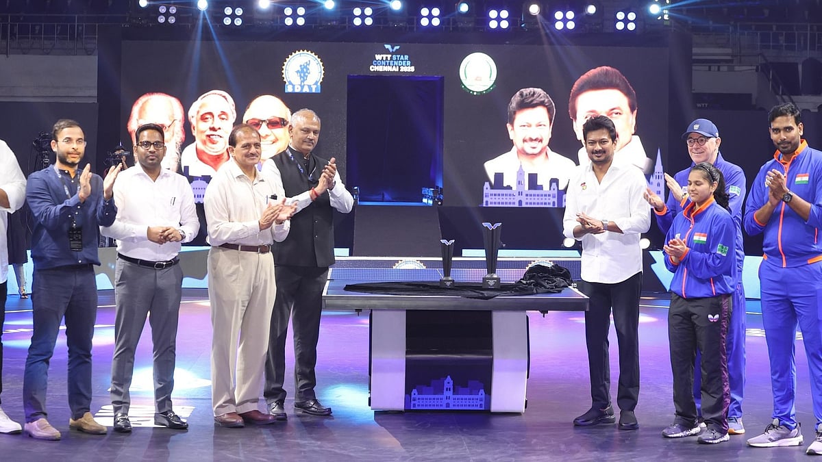 'WTT ஸ்டார் கன்டென்டர் 2025' போட்டியின் கோப்பையை அறிமுகப்படுத்தினார் துணை முதலமைச்சர் உதயநிதி!