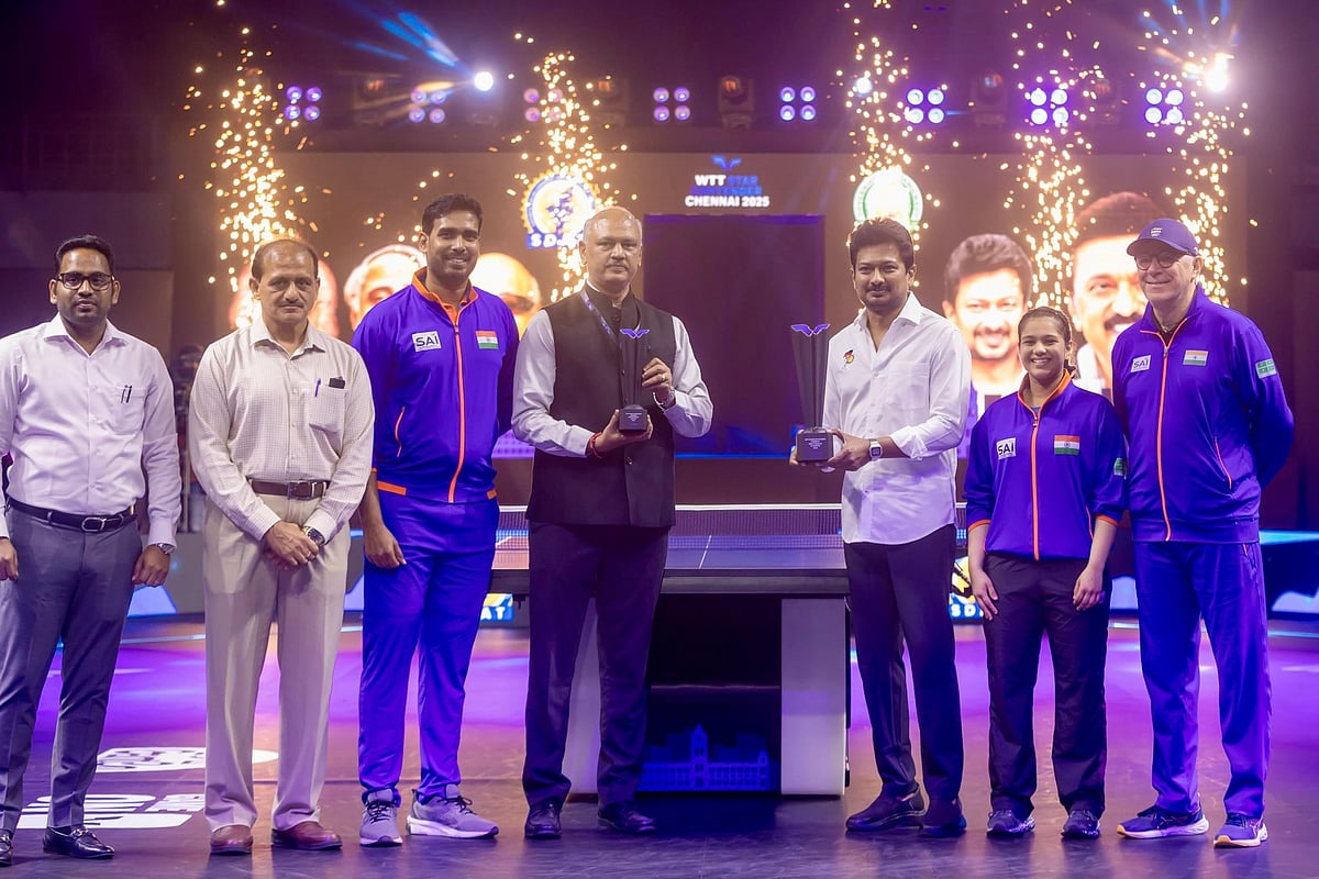 'WTT ஸ்டார் கன்டென்டர் 2025' போட்டியின் கோப்பையை அறிமுகப்படுத்தினார் துணை முதலமைச்சர் உதயநிதி!