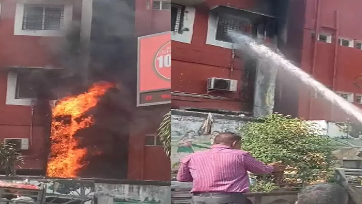 சென்னை எழும்பூர் ரயில் நிலையத்தில் தீ விபத்து : இணைய சேவைகள் பாதிக்கப்பட்டதாக தகவல் ! 